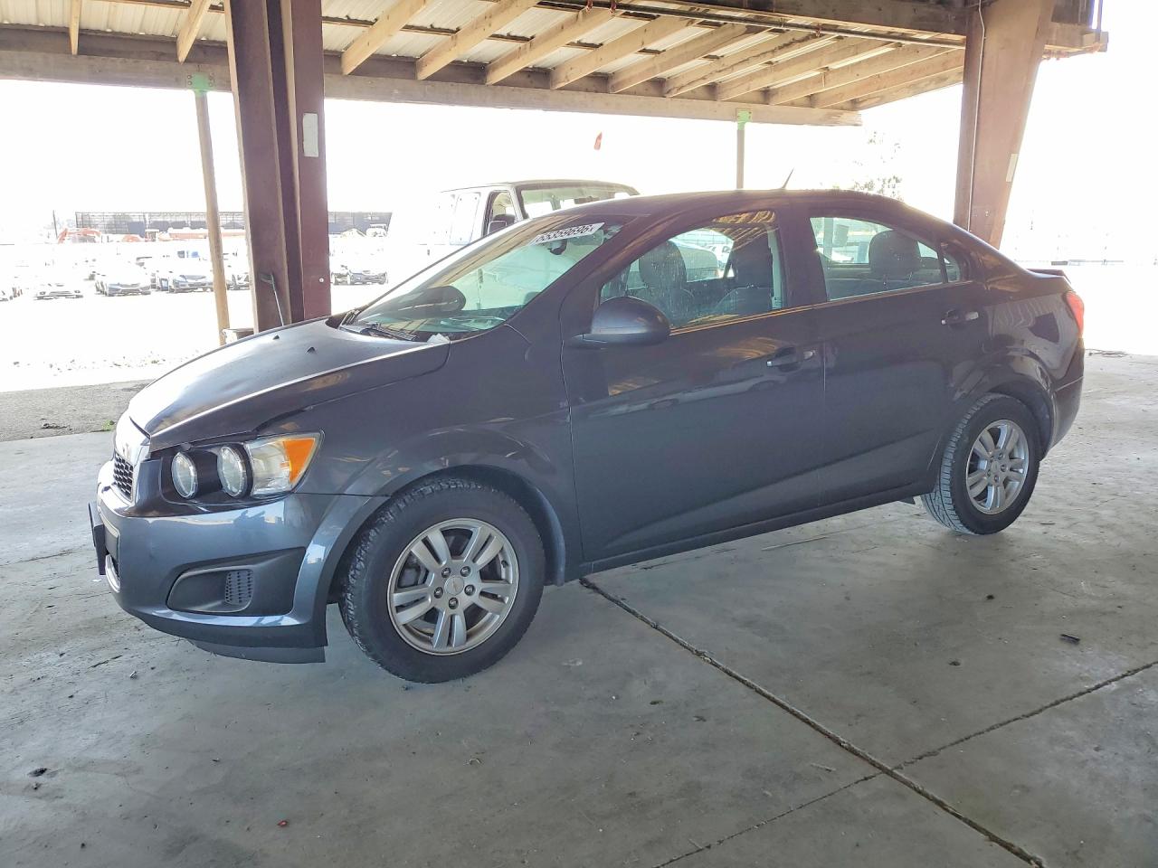 2013 Chevrolet Sonic Lt Gray vin: 1G1JC5SH6D4101272