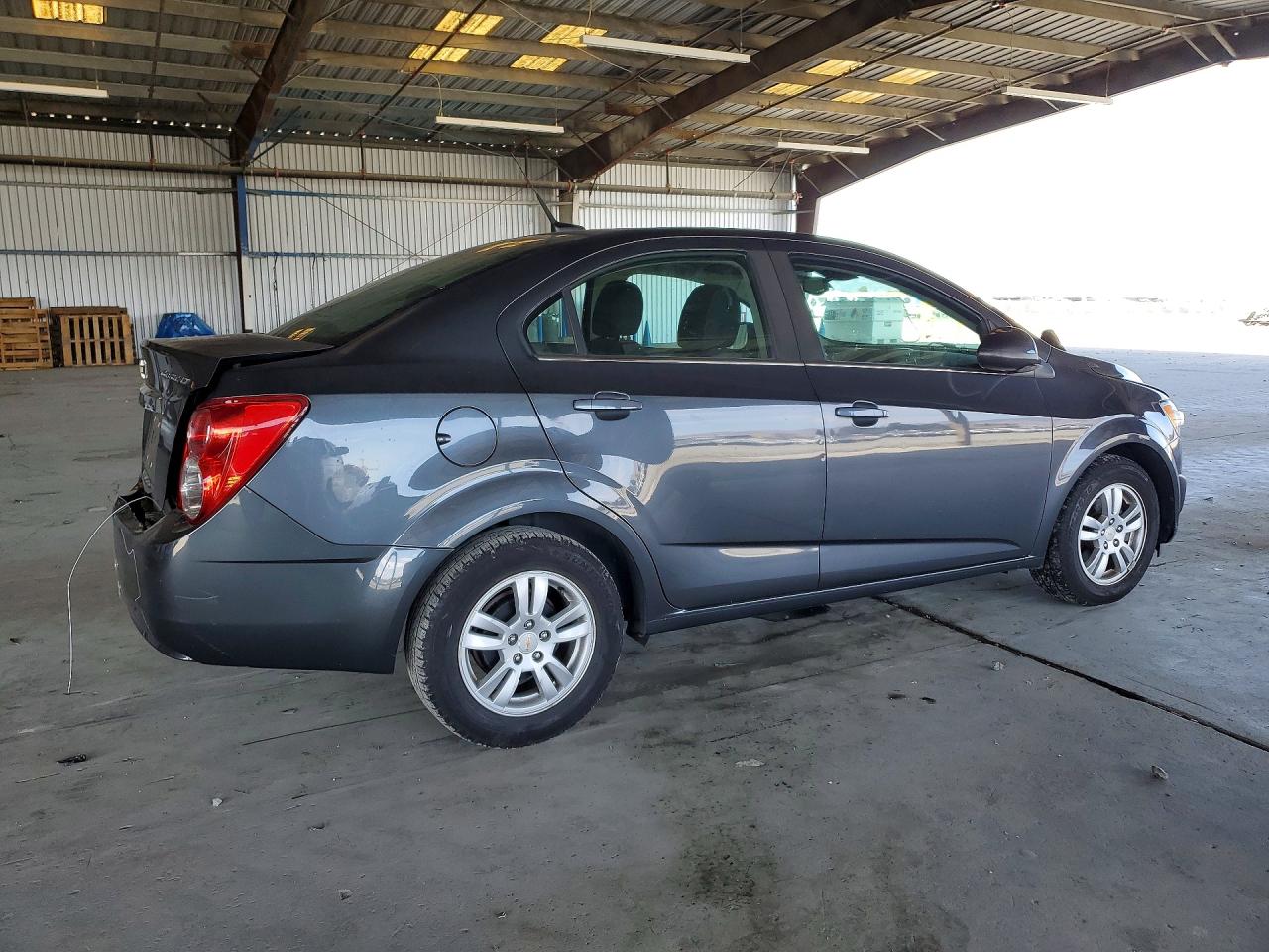 2013 Chevrolet Sonic Lt Gray vin: 1G1JC5SH6D4101272