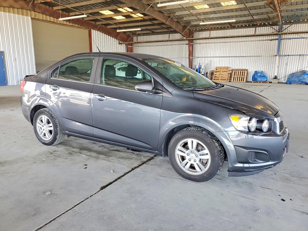 2013 Chevrolet Sonic Lt Gray vin: 1G1JC5SH6D4101272