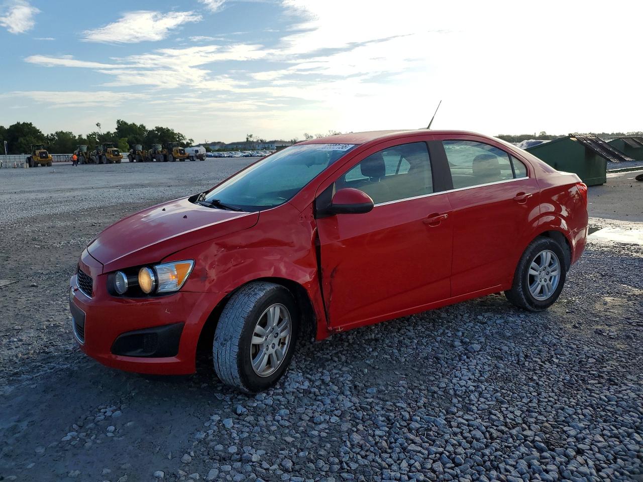 2013 Chevrolet Sonic Lt Красный vin: 1G1JC5SH6D4197999