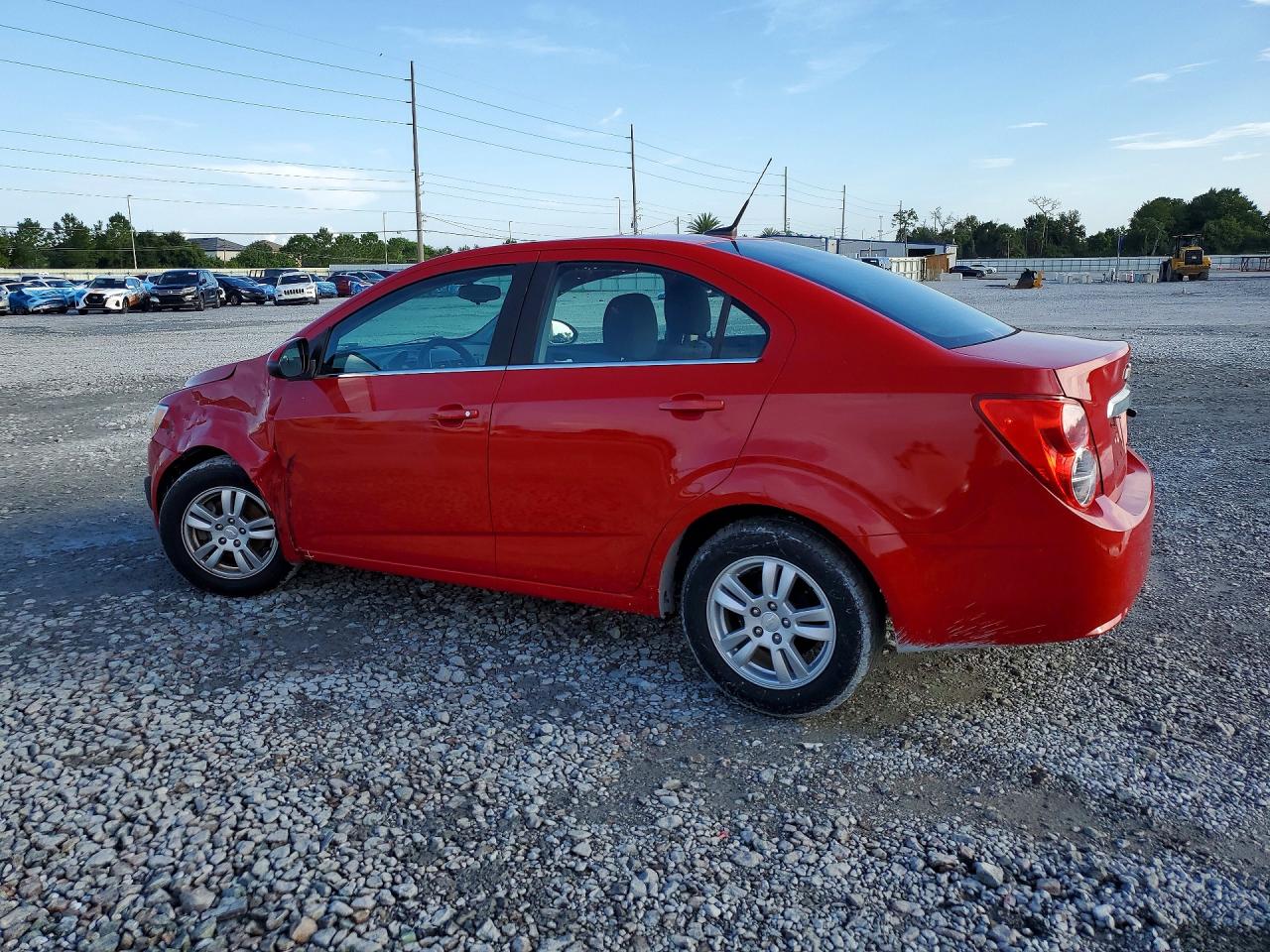 2013 Chevrolet Sonic Lt Красный vin: 1G1JC5SH6D4197999