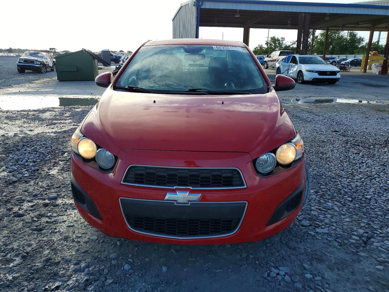 2013 Chevrolet Sonic Lt Красный vin: 1G1JC5SH6D4197999