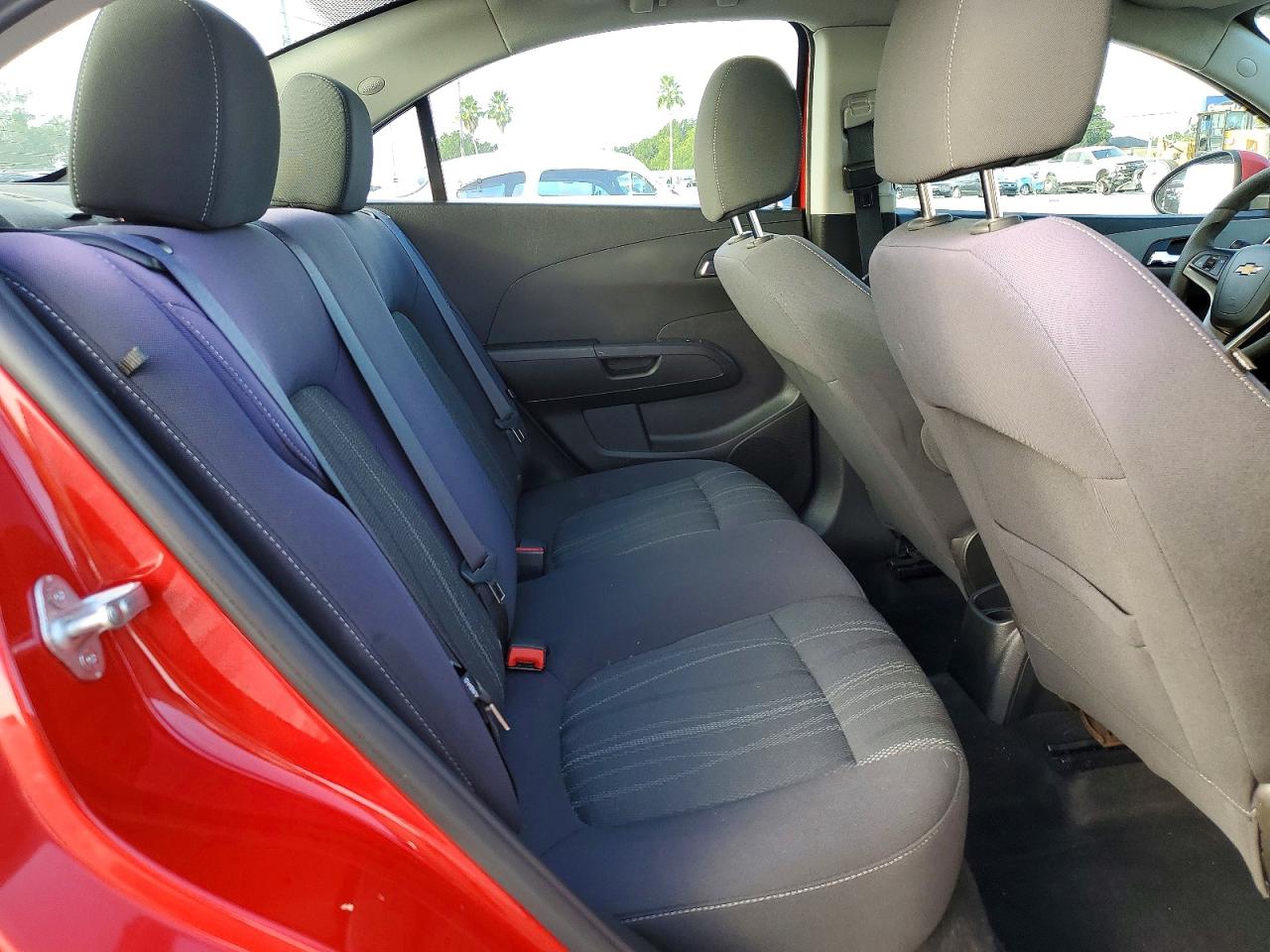 2013 Chevrolet Sonic Lt Красный vin: 1G1JC5SH6D4197999