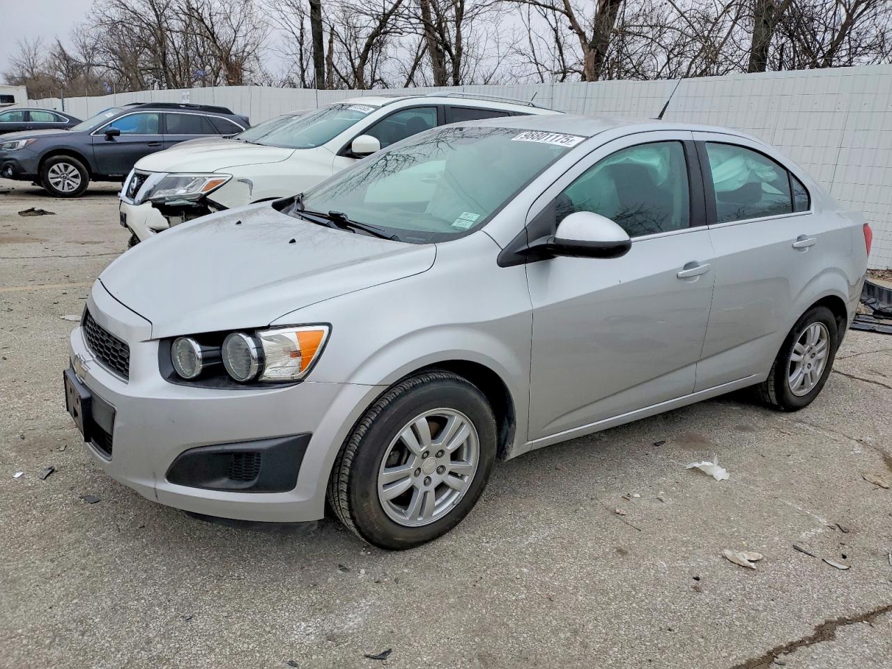 2013 Chevrolet Sonic Lt Серебряный vin: 1G1JC5SH6D4221363