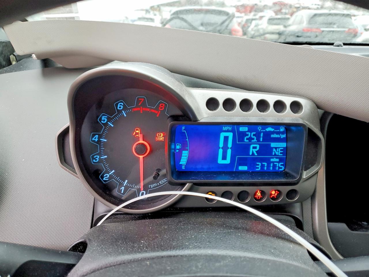 2013 Chevrolet Sonic Lt Серебряный vin: 1G1JC5SH6D4221363