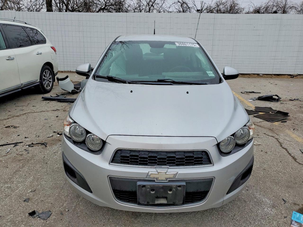 2013 Chevrolet Sonic Lt Серебряный vin: 1G1JC5SH6D4221363