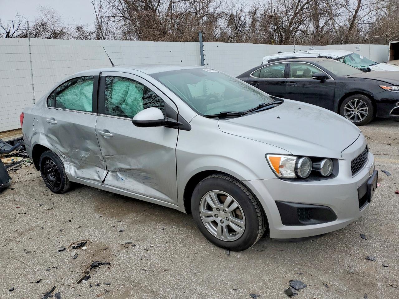 2013 Chevrolet Sonic Lt Серебряный vin: 1G1JC5SH6D4221363