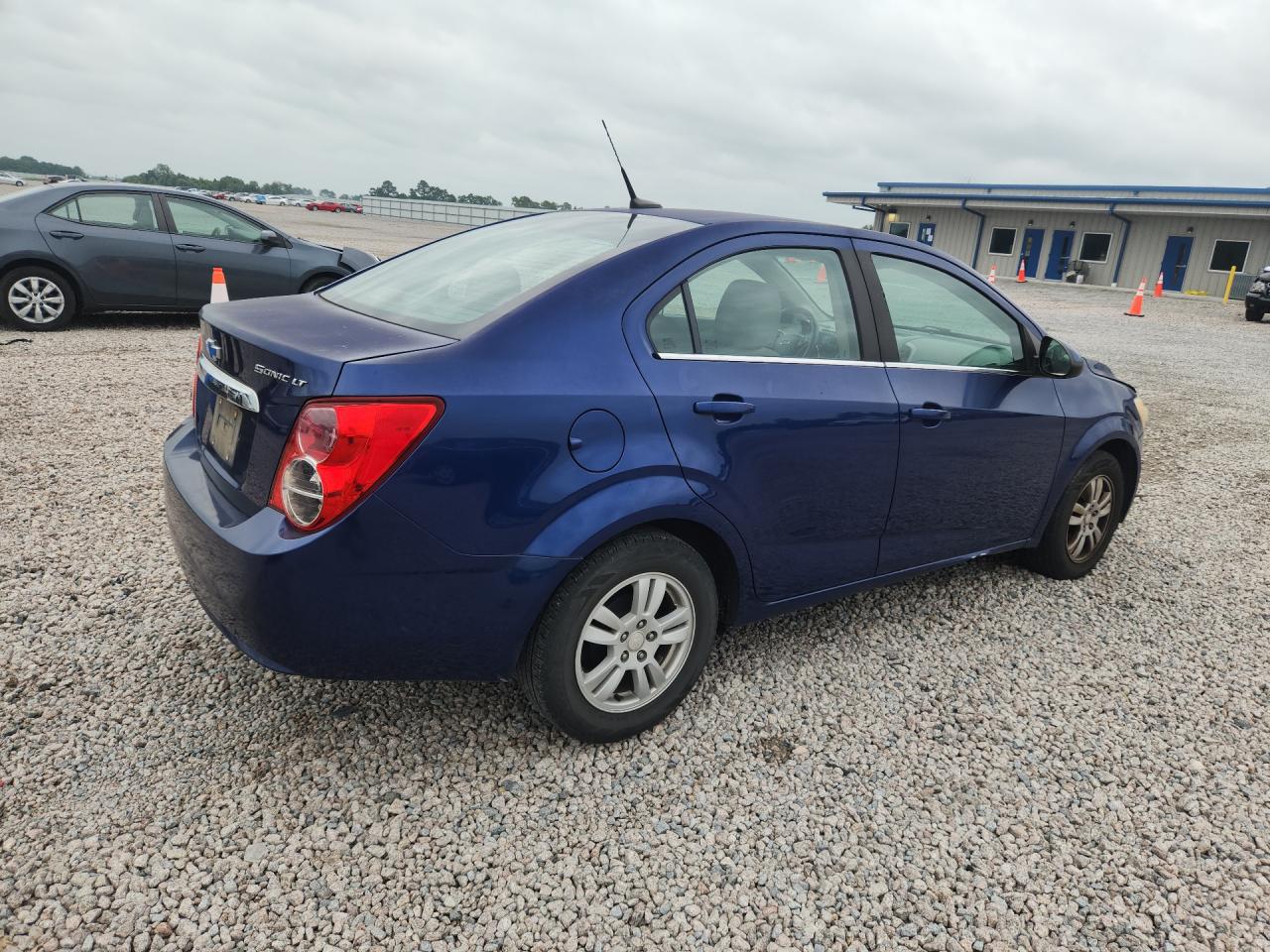 2013 Chevrolet Sonic Lt Blue vin: 1G1JC5SH6D4242312