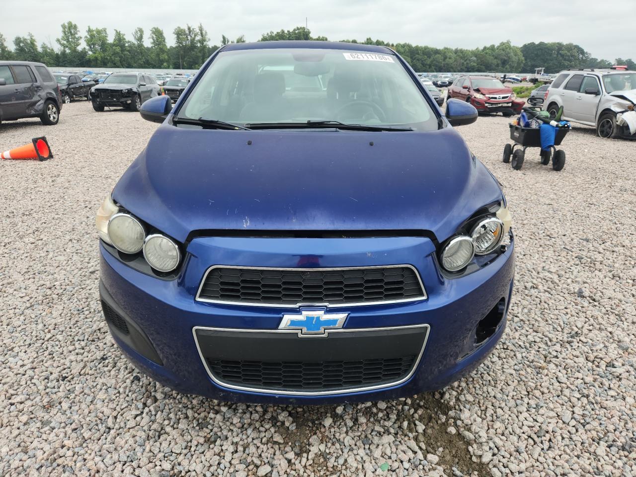 2013 Chevrolet Sonic Lt Blue vin: 1G1JC5SH6D4242312
