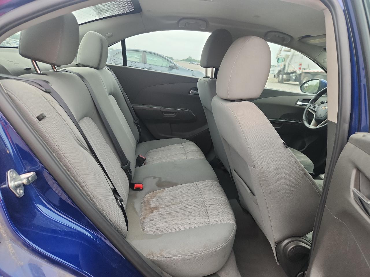 2013 Chevrolet Sonic Lt Blue vin: 1G1JC5SH6D4242312