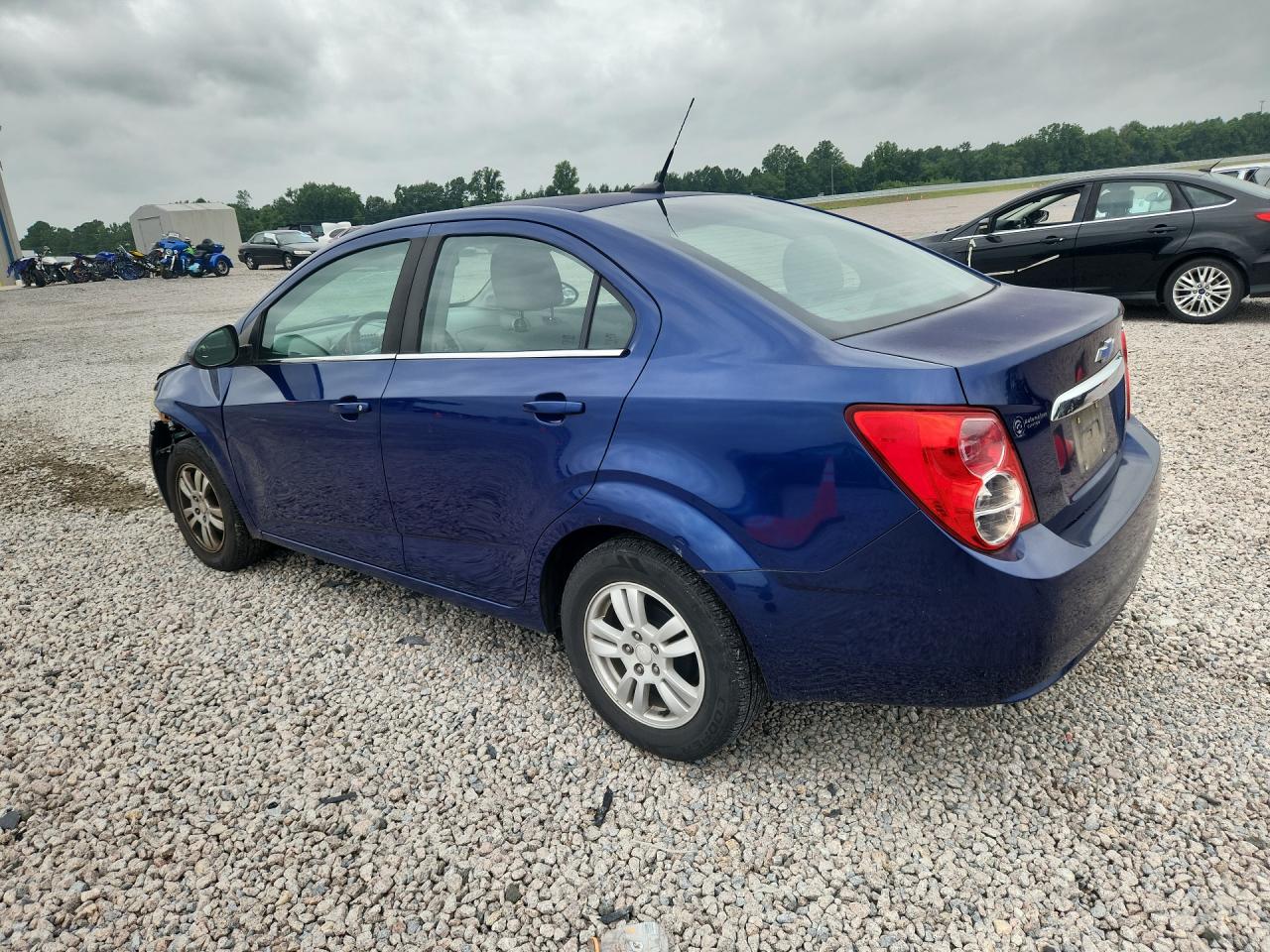 2013 Chevrolet Sonic Lt Blue vin: 1G1JC5SH6D4242312