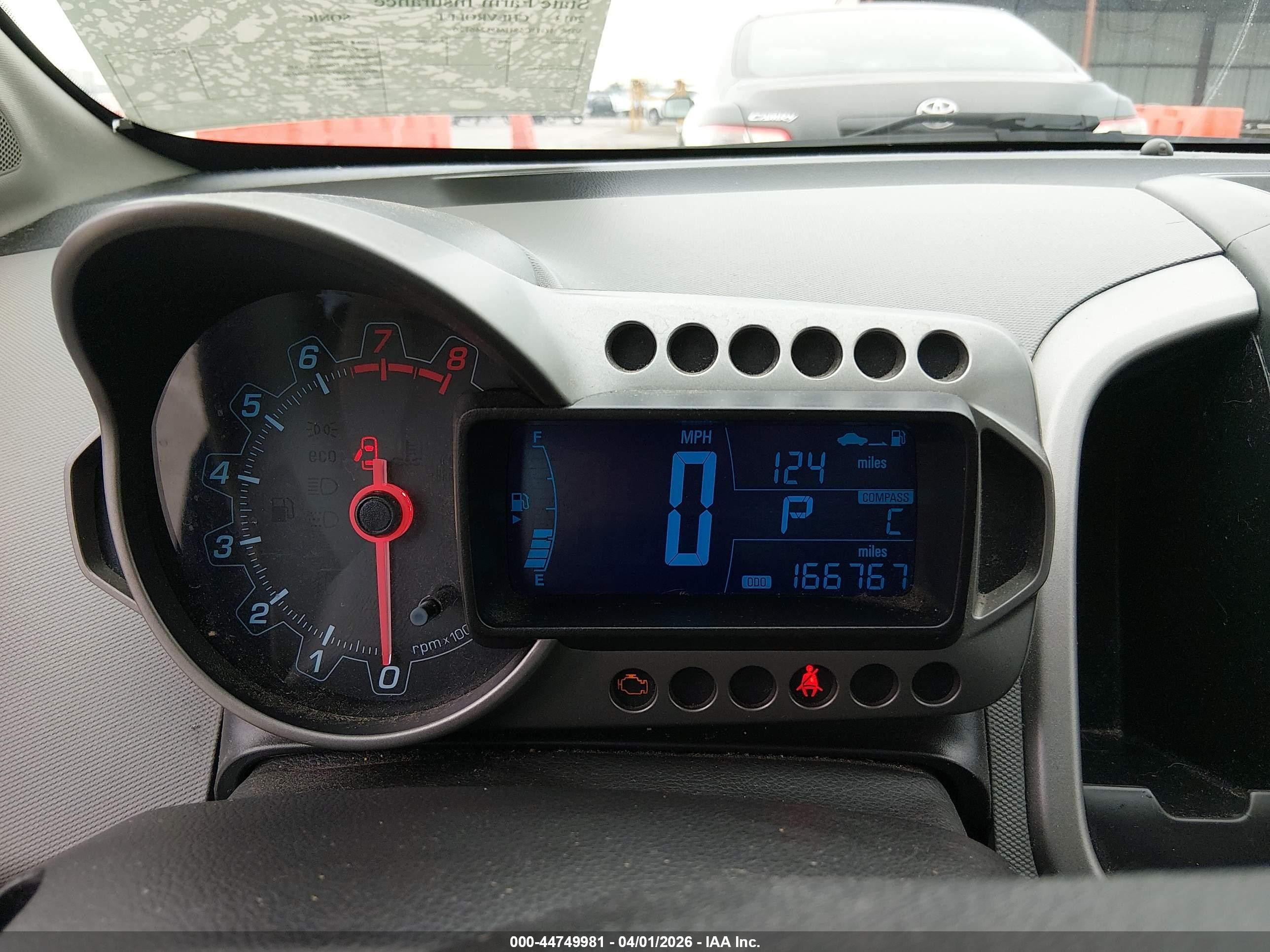 2013 Chevrolet Sonic Lt Auto Black vin: 1G1JC5SH6D4246120