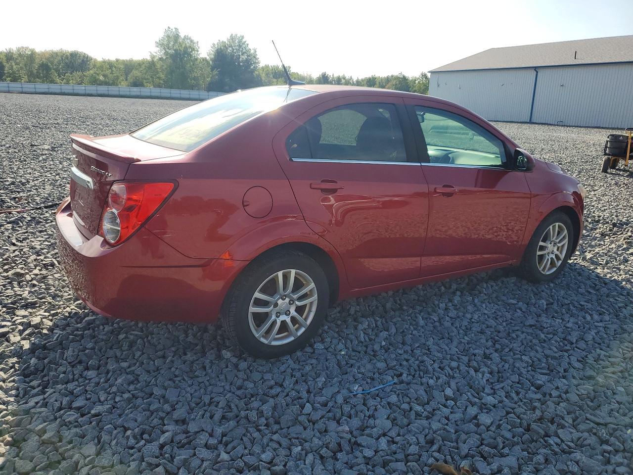 2014 Chevrolet Sonic Lt Red vin: 1G1JC5SH6E4140638