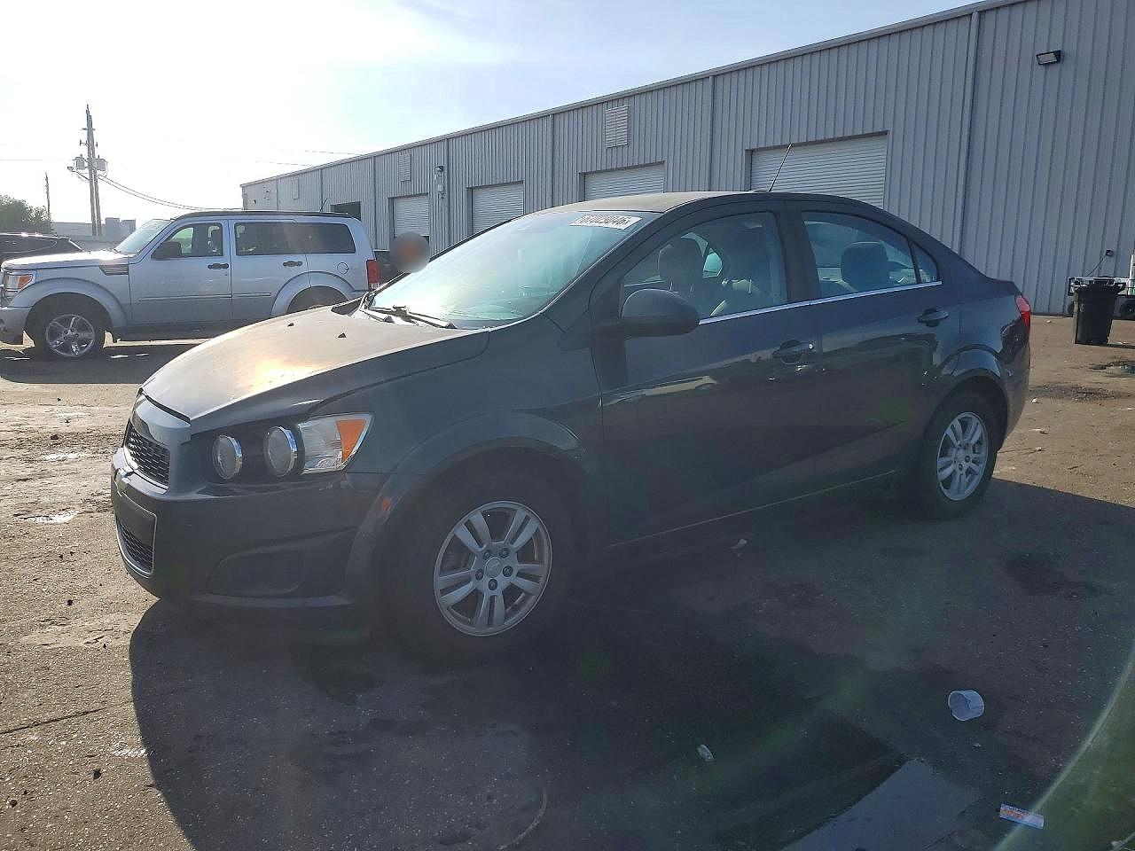 2015 Chevrolet Sonic Lt Black vin: 1G1JC5SH6F4141368