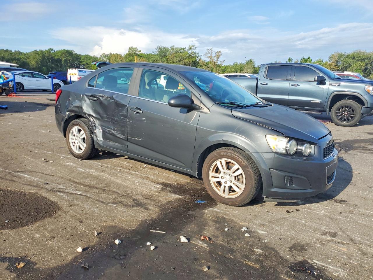 2015 Chevrolet Sonic Lt Black vin: 1G1JC5SH6F4141368