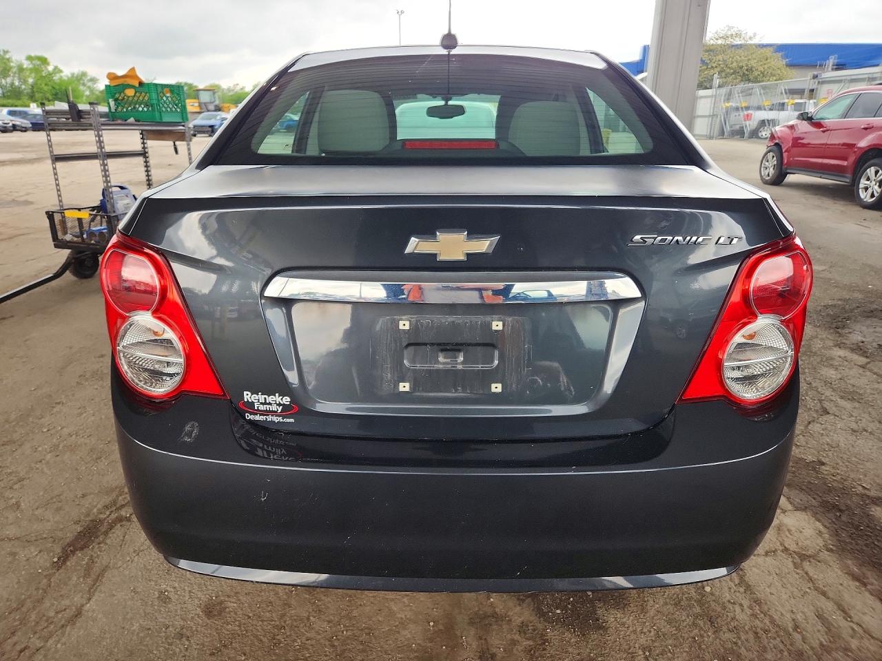 2015 Chevrolet Sonic Lt Gray vin: 1G1JC5SH6F4155089