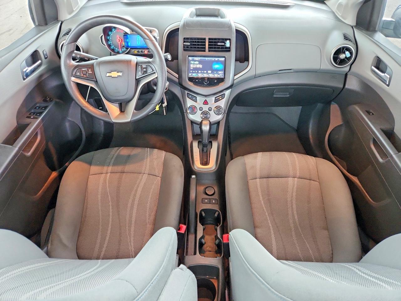 2015 Chevrolet Sonic Lt Gray vin: 1G1JC5SH6F4155089