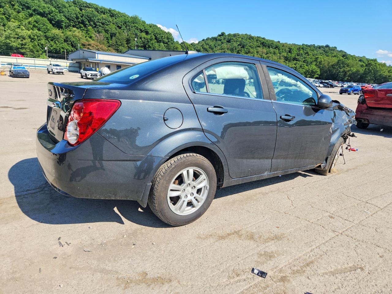 2015 Chevrolet Sonic Lt Угольный vin: 1G1JC5SH6F4183068