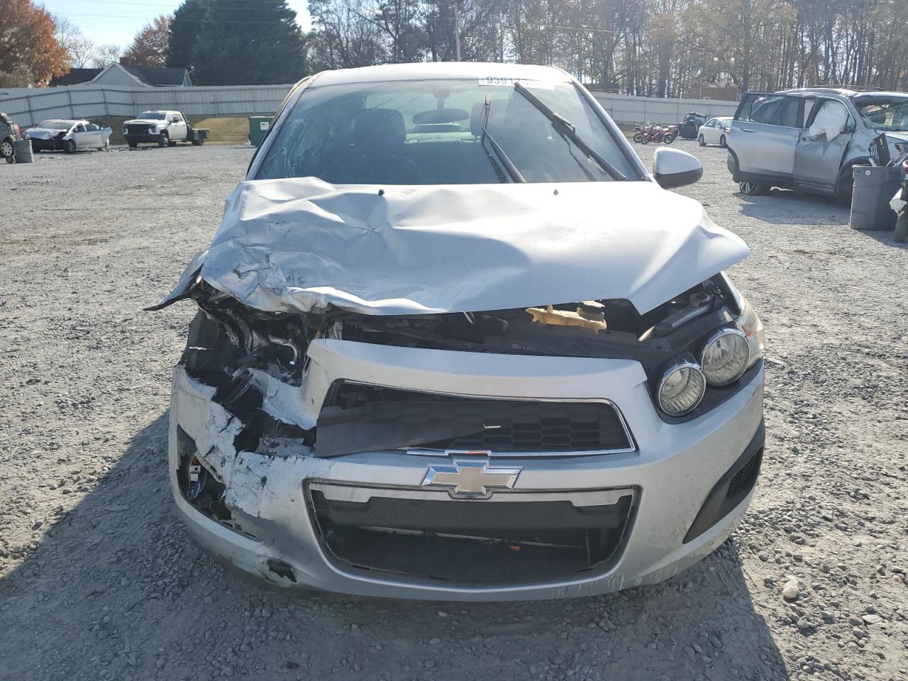 2015 Chevrolet Sonic Lt Silver vin: 1G1JC5SH6F4220491