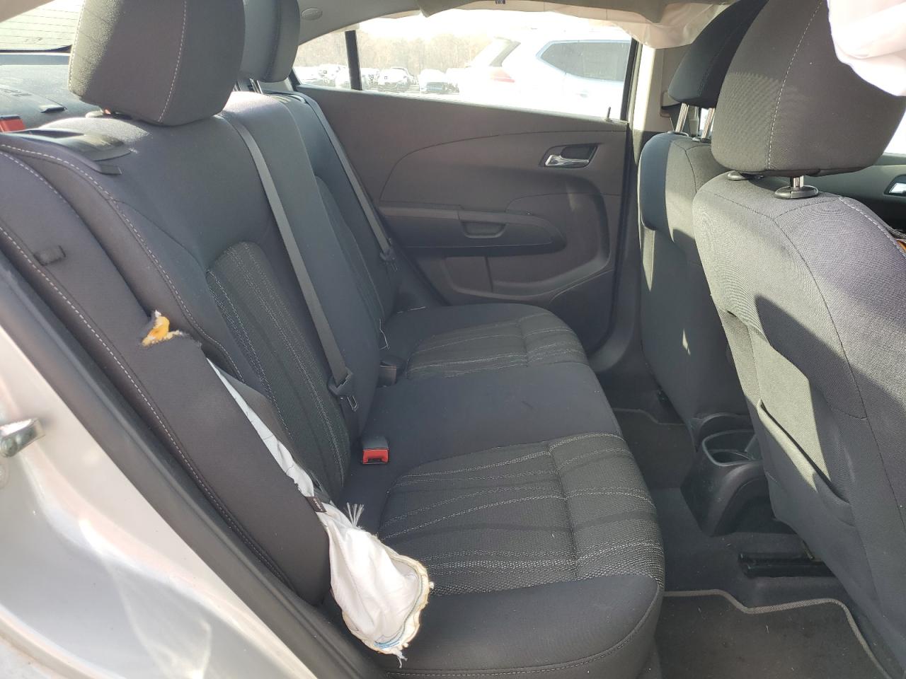 2015 Chevrolet Sonic Lt Silver vin: 1G1JC5SH6F4220491
