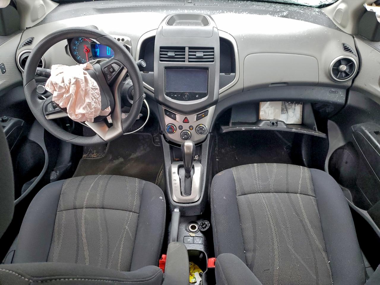 2015 Chevrolet Sonic Lt Silver vin: 1G1JC5SH6F4220491