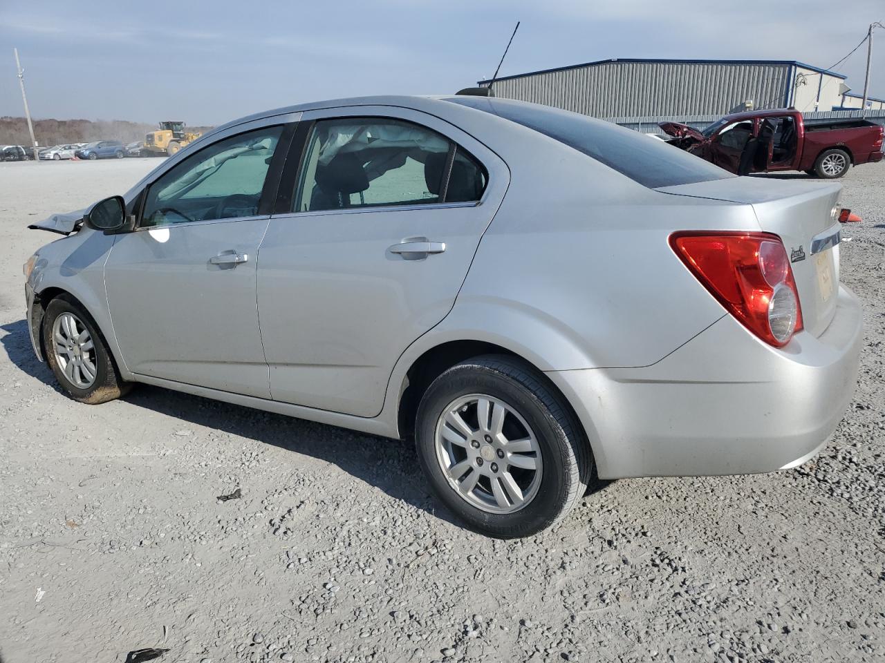 2015 Chevrolet Sonic Lt Silver vin: 1G1JC5SH6F4220491