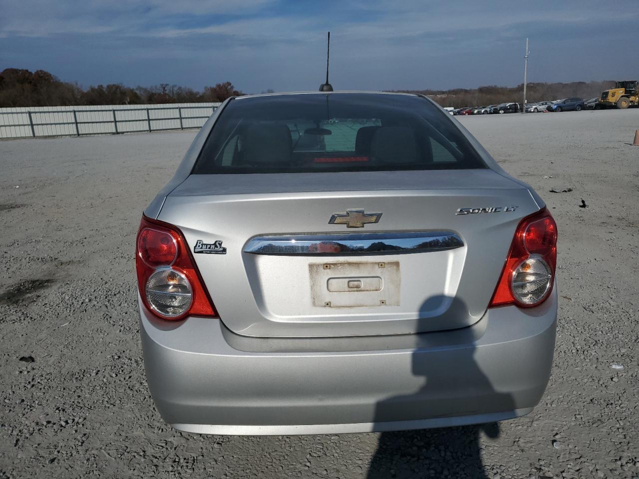 2015 Chevrolet Sonic Lt Silver vin: 1G1JC5SH6F4220491