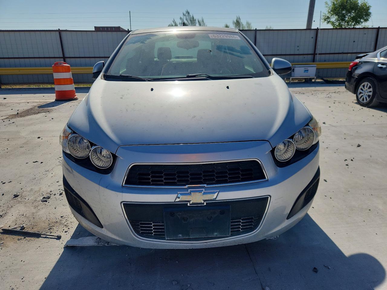 2012 Chevrolet Sonic Lt Silver vin: 1G1JC5SH7C4103787