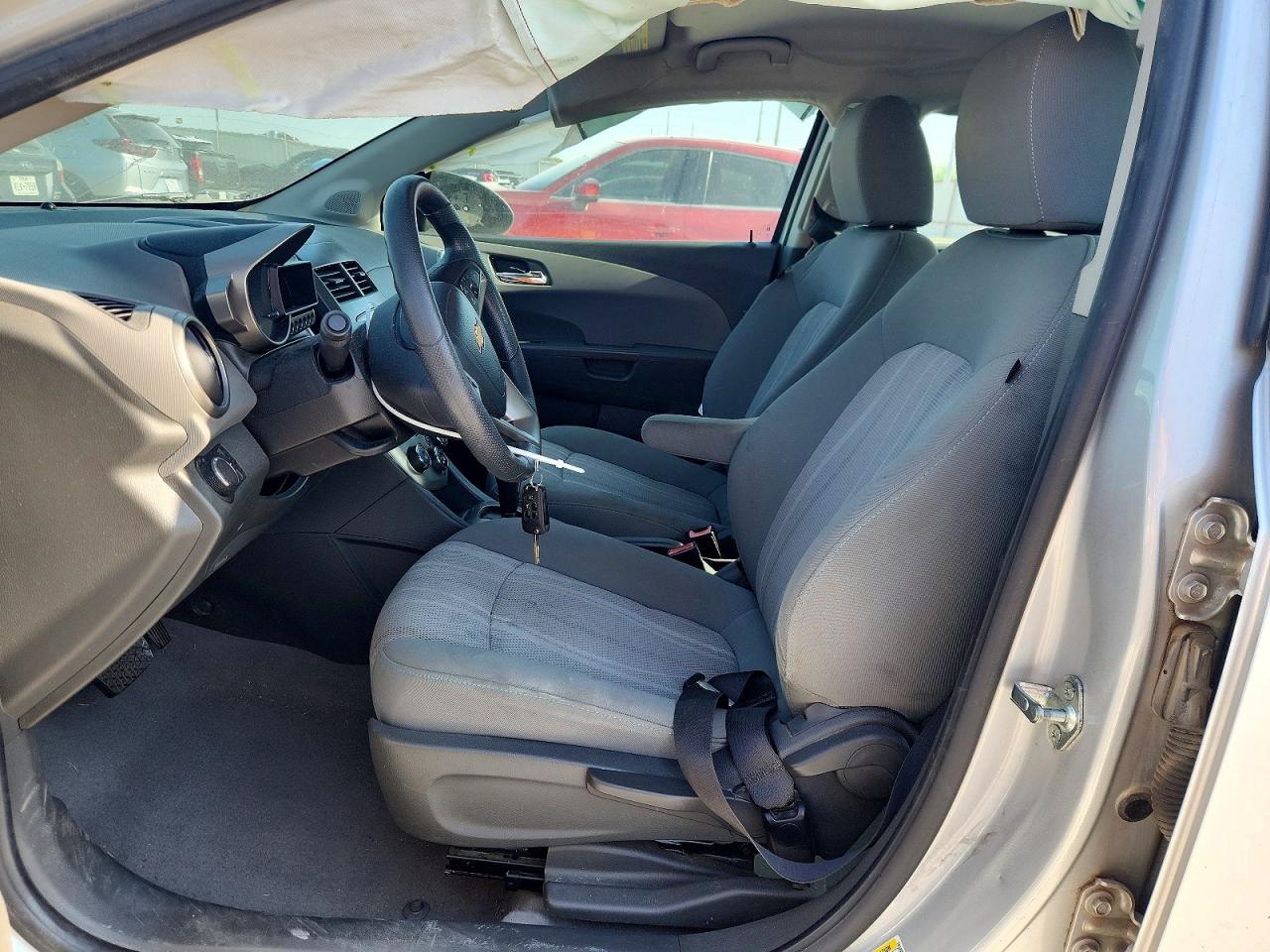 2012 Chevrolet Sonic Lt Silver vin: 1G1JC5SH7C4103787