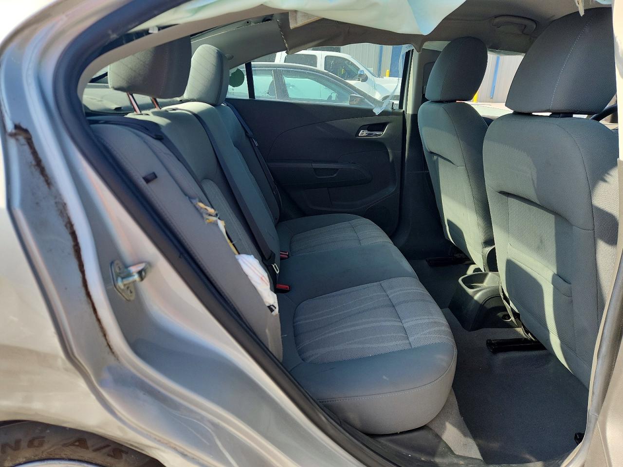 2012 Chevrolet Sonic Lt Silver vin: 1G1JC5SH7C4103787
