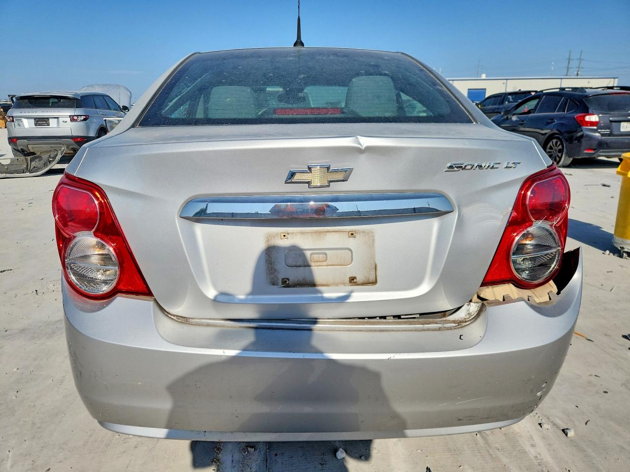 2012 Chevrolet Sonic Lt Silver vin: 1G1JC5SH7C4103787
