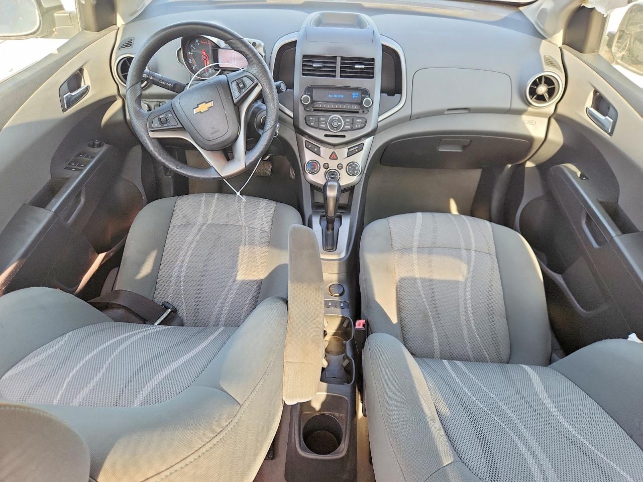 2012 Chevrolet Sonic Lt Silver vin: 1G1JC5SH7C4103787