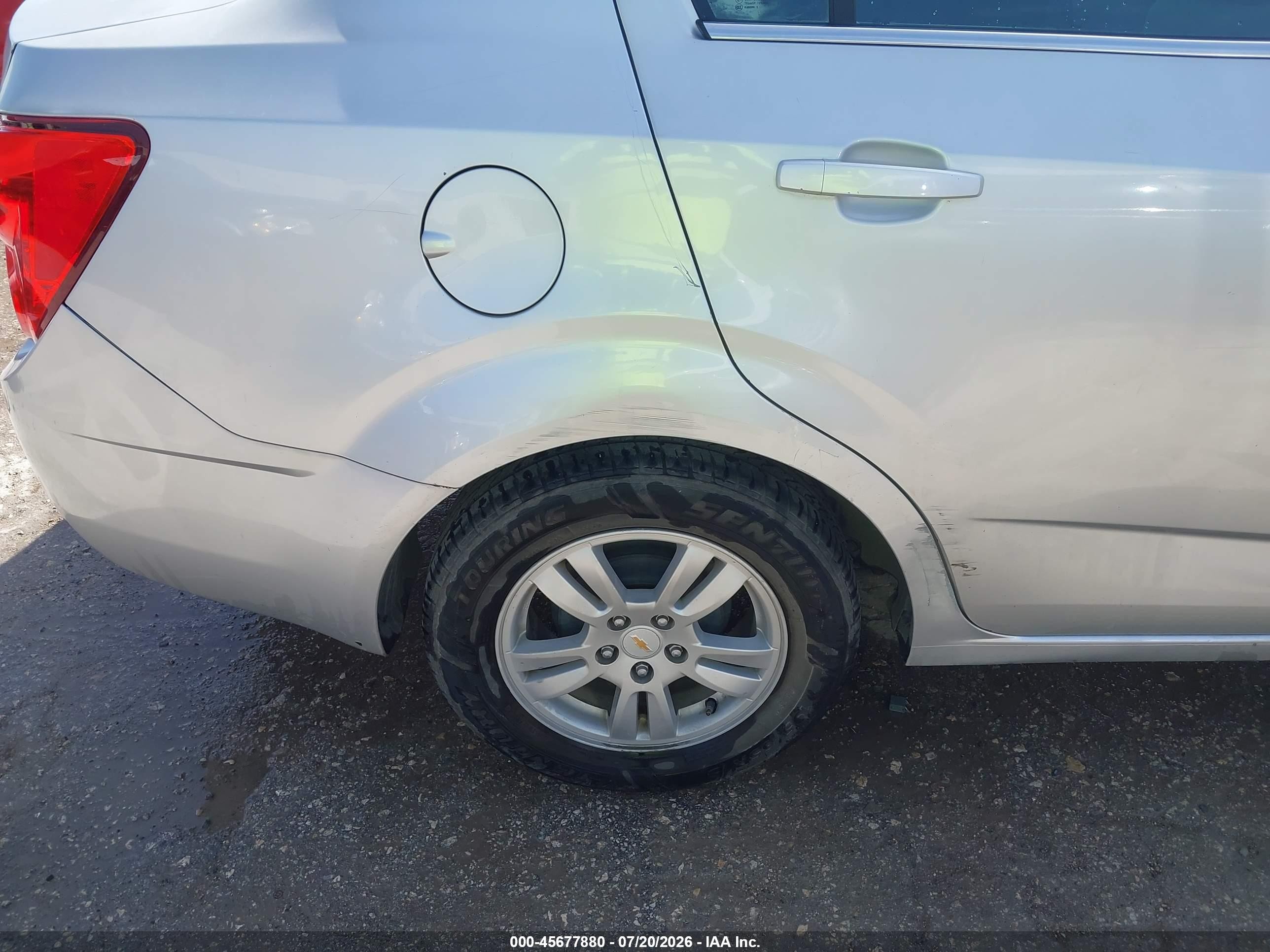 2012 Chevrolet Sonic 2lt Серебряный vin: 1G1JC5SH7C4112909