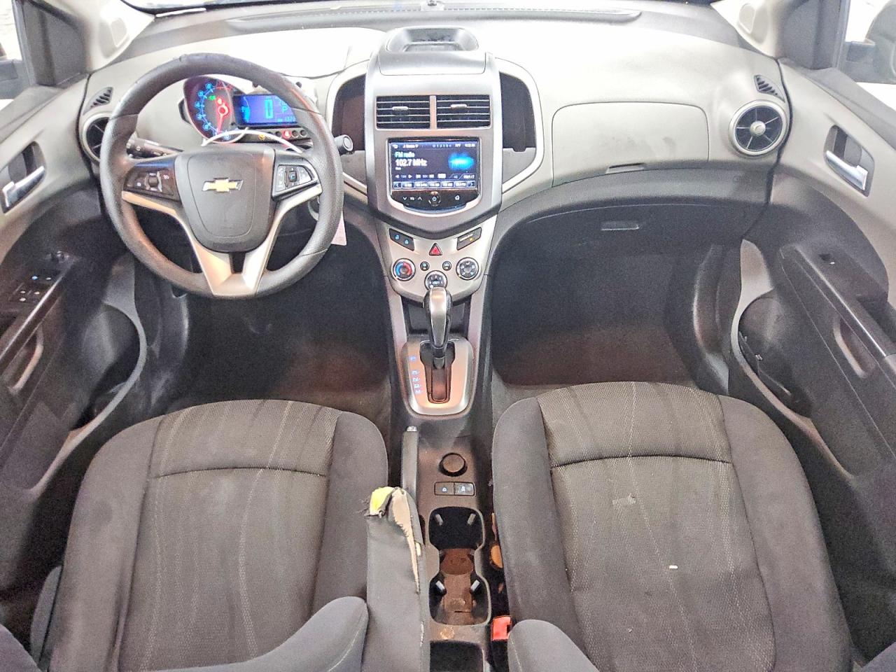 2013 Chevrolet Sonic Lt Black vin: 1G1JC5SH7D4192004