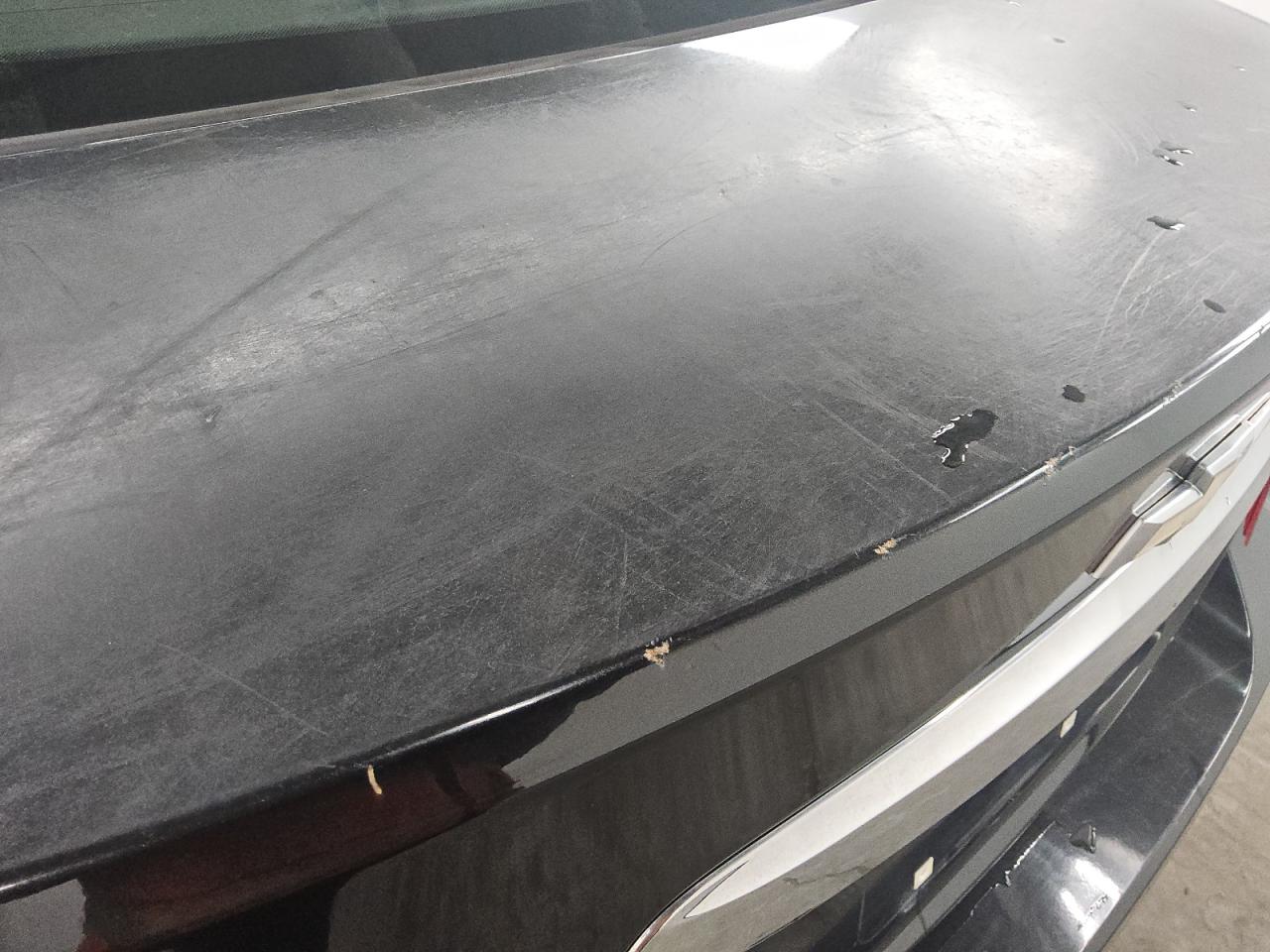 2013 Chevrolet Sonic Lt Black vin: 1G1JC5SH7D4192004 Damage: Deck Lid, Oxidized, > 12 Inches