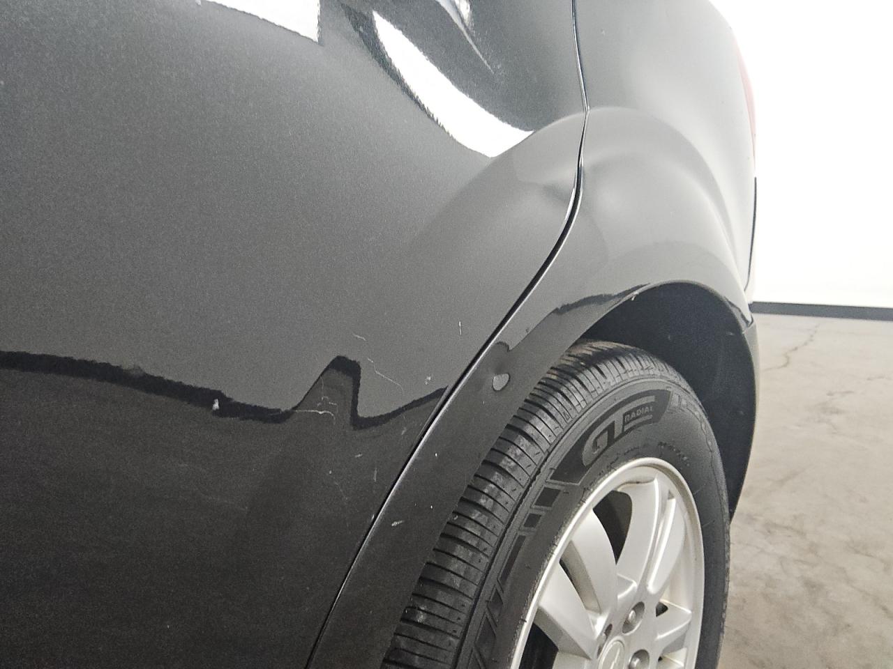 2013 Chevrolet Sonic Lt Black vin: 1G1JC5SH7D4192004 Damage: Left Qtr Panel, Dent(S) W/ Paint Dmg, 3 To 4 Inches