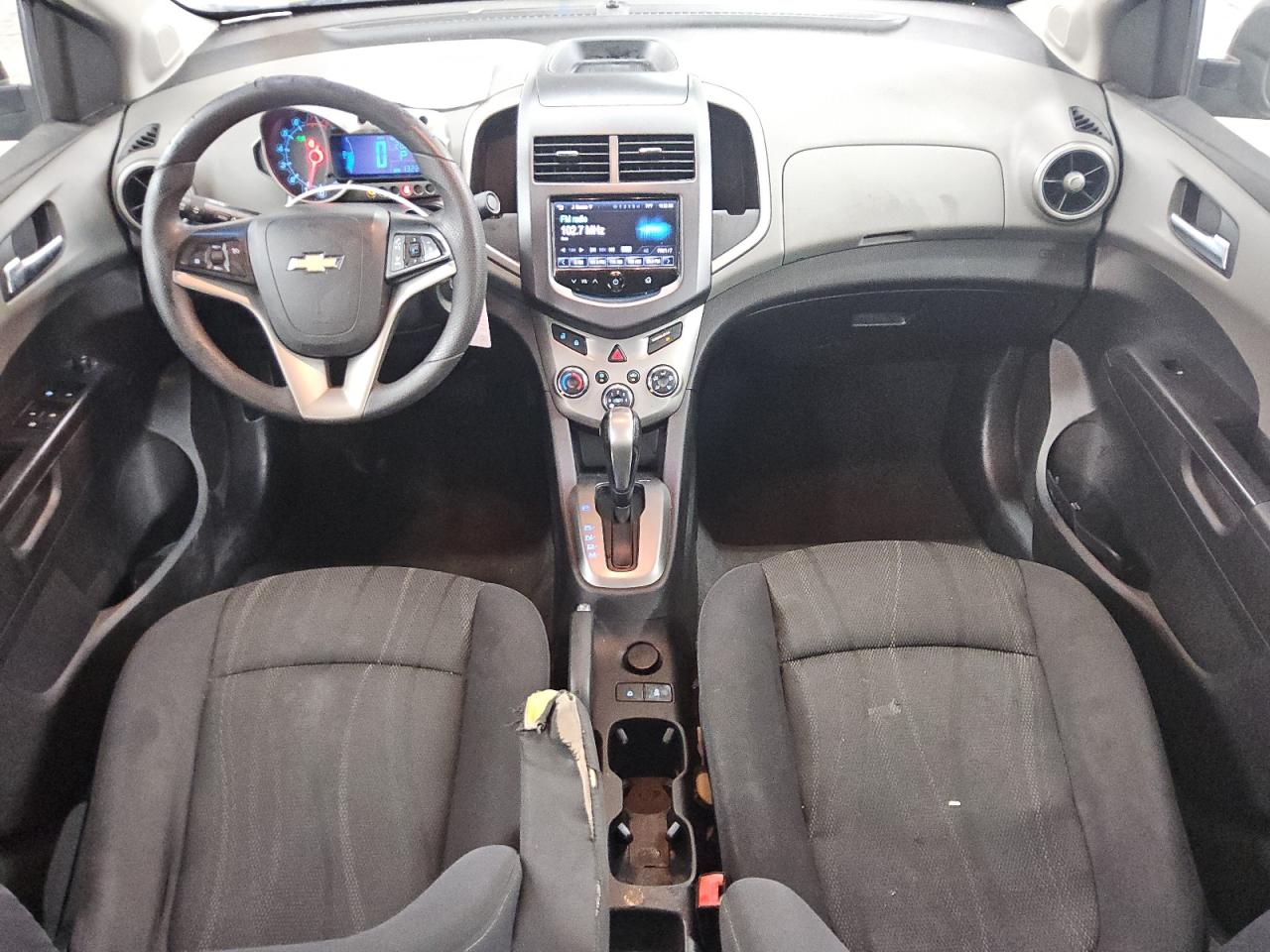 2013 Chevrolet Sonic Lt Black vin: 1G1JC5SH7D4192004 Damage: Steering Wheel, Worn, Replacement Required