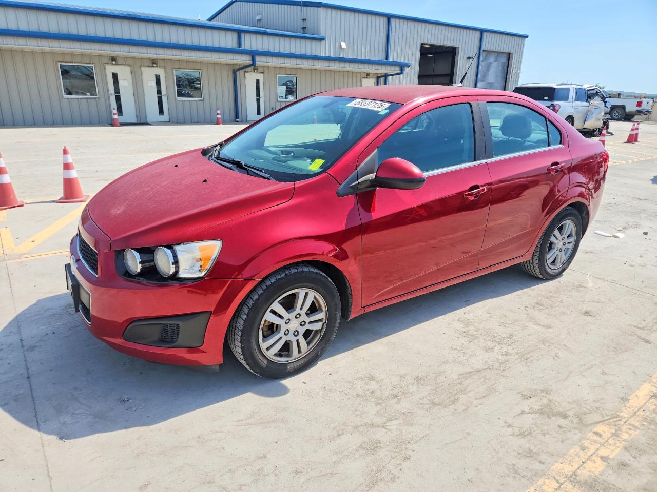 2014 Chevrolet Sonic Красный vin: 1G1JC5SH7E4161403
