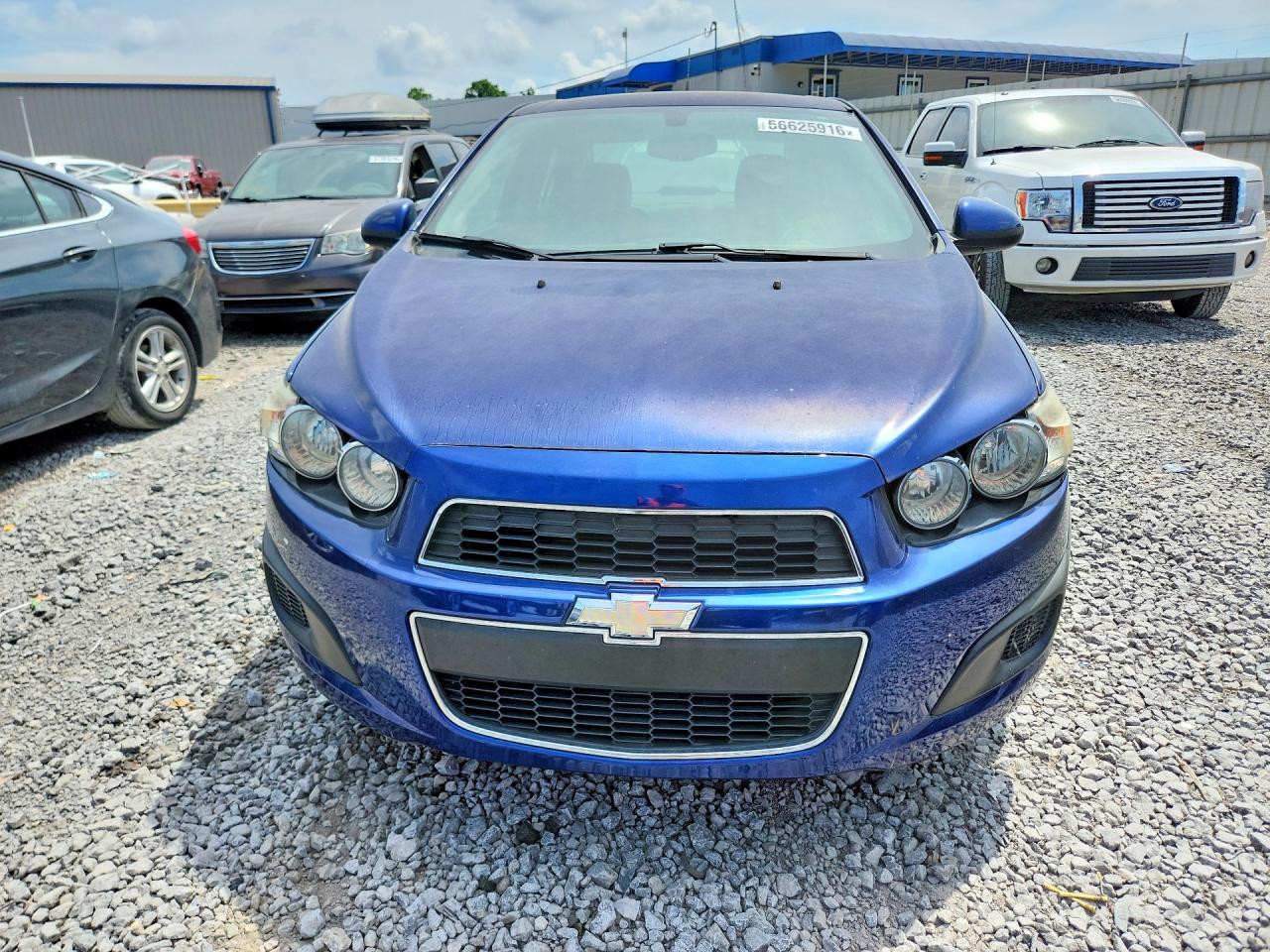 2014 Chevrolet Sonic Lt Blue vin: 1G1JC5SH7E4219705