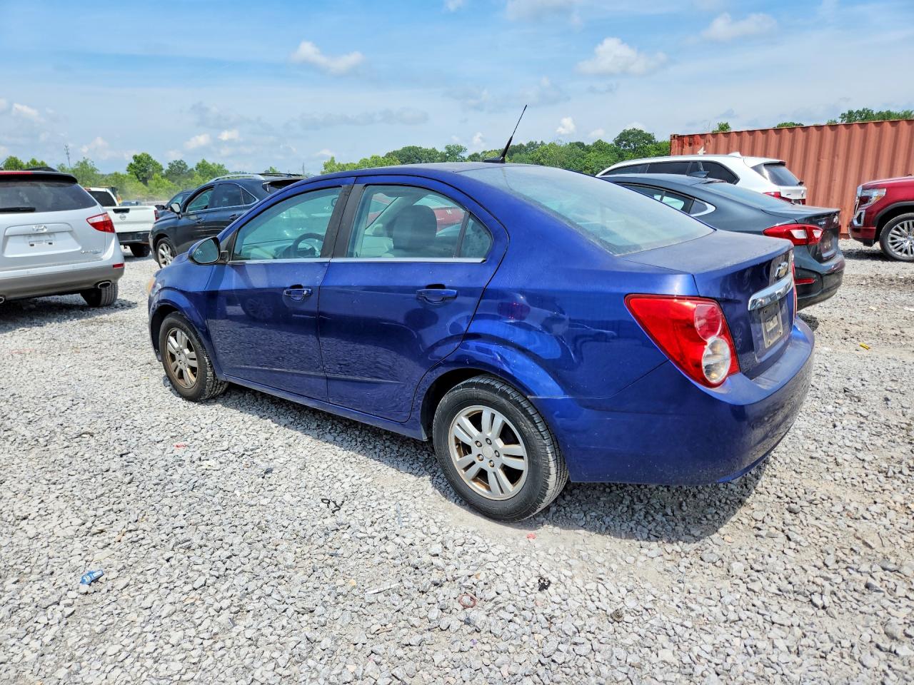2014 Chevrolet Sonic Lt Blue vin: 1G1JC5SH7E4219705
