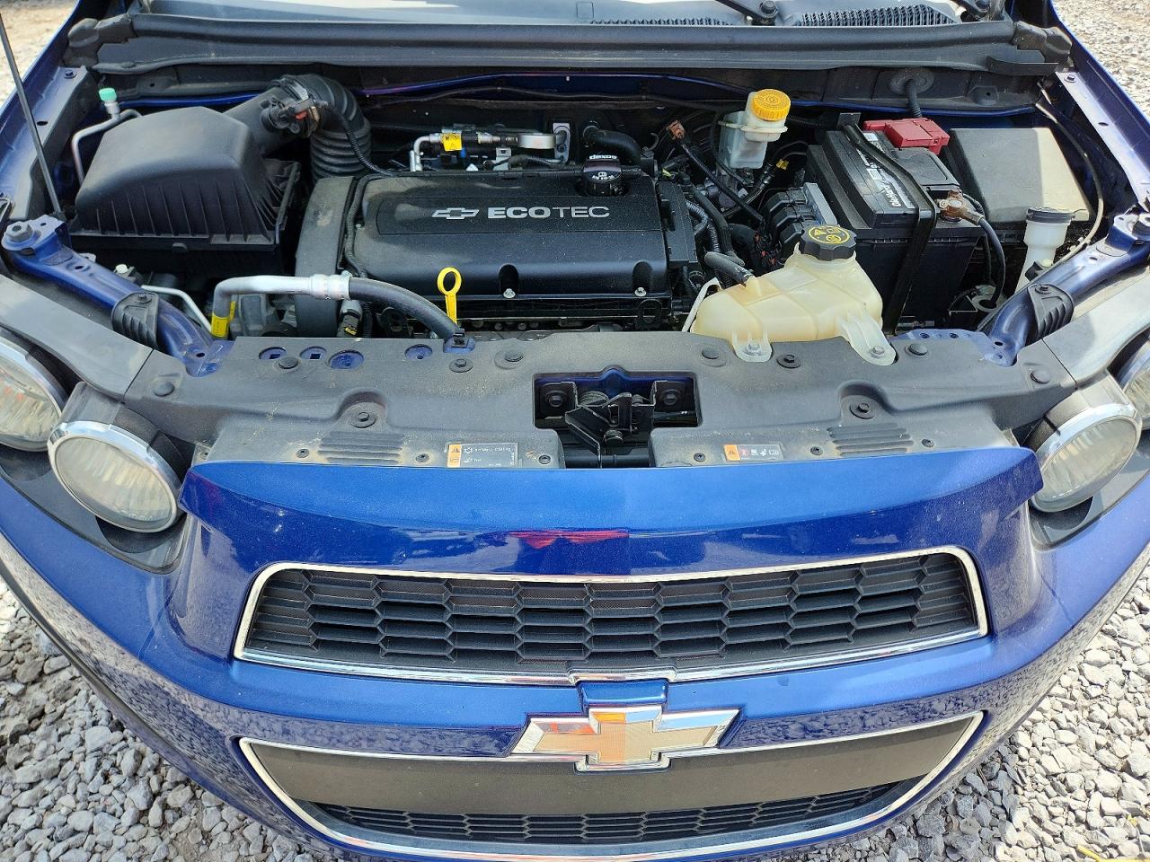 2014 Chevrolet Sonic Lt Blue vin: 1G1JC5SH7E4219705