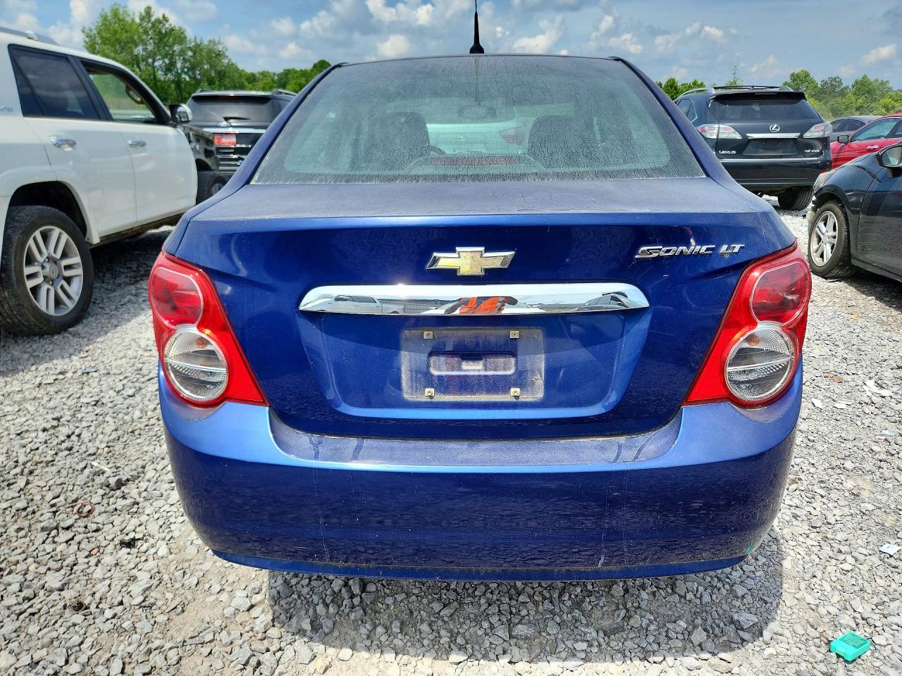 2014 Chevrolet Sonic Lt Blue vin: 1G1JC5SH7E4219705