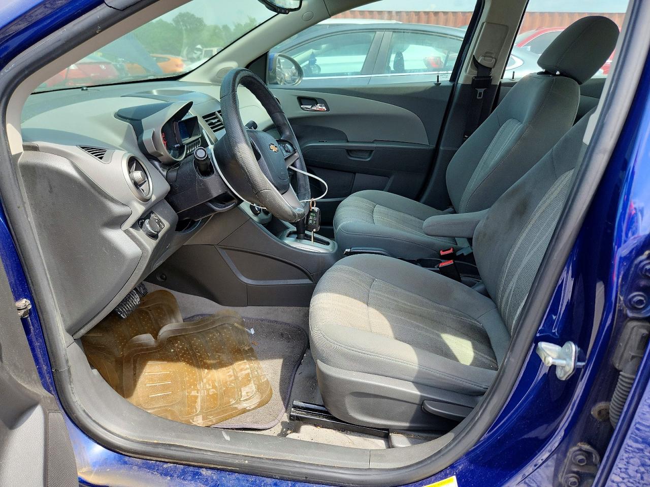 2014 Chevrolet Sonic Lt Blue vin: 1G1JC5SH7E4219705