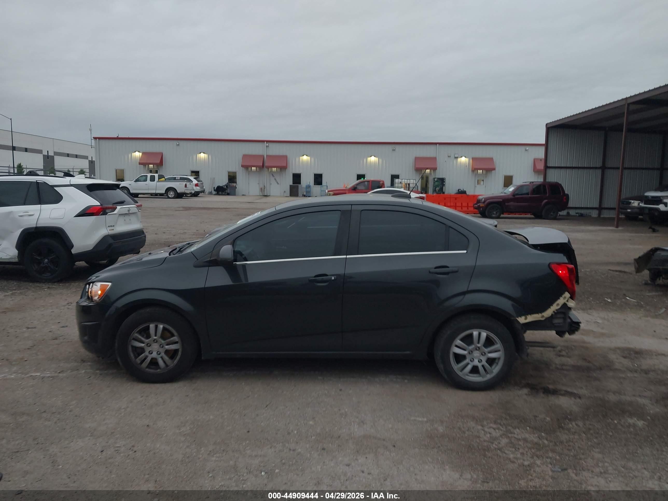 2015 Chevrolet Sonic Lt Auto Черный vin: 1G1JC5SH7F4155568