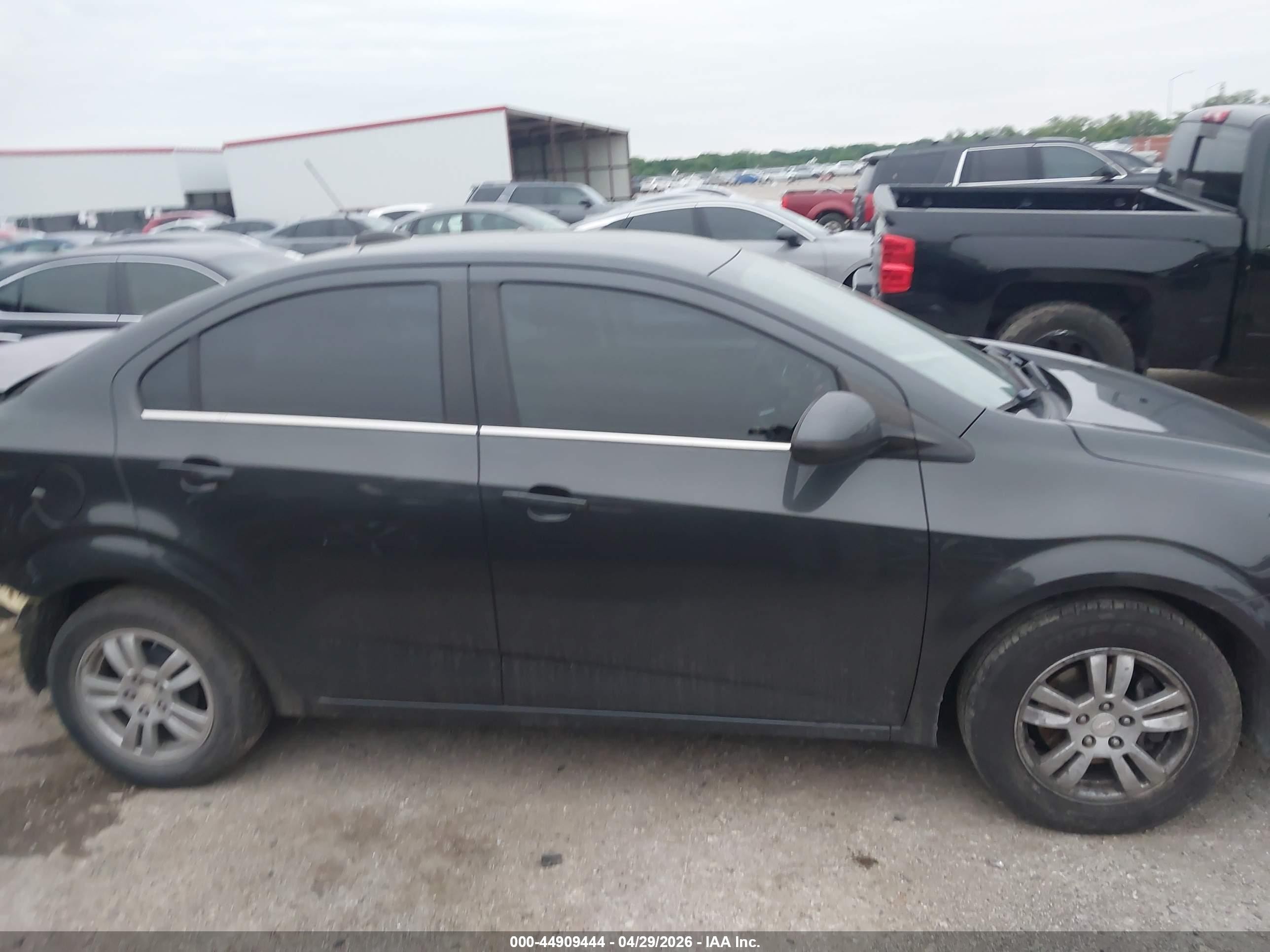 2015 Chevrolet Sonic Lt Auto Черный vin: 1G1JC5SH7F4155568