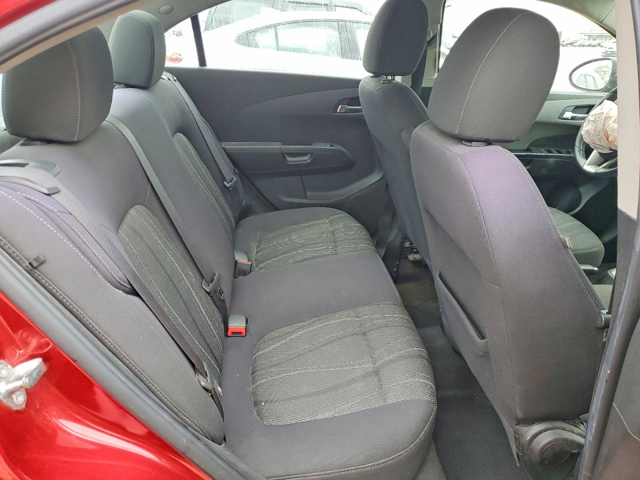 2015 Chevrolet Sonic Lt Red vin: 1G1JC5SH7F4168790