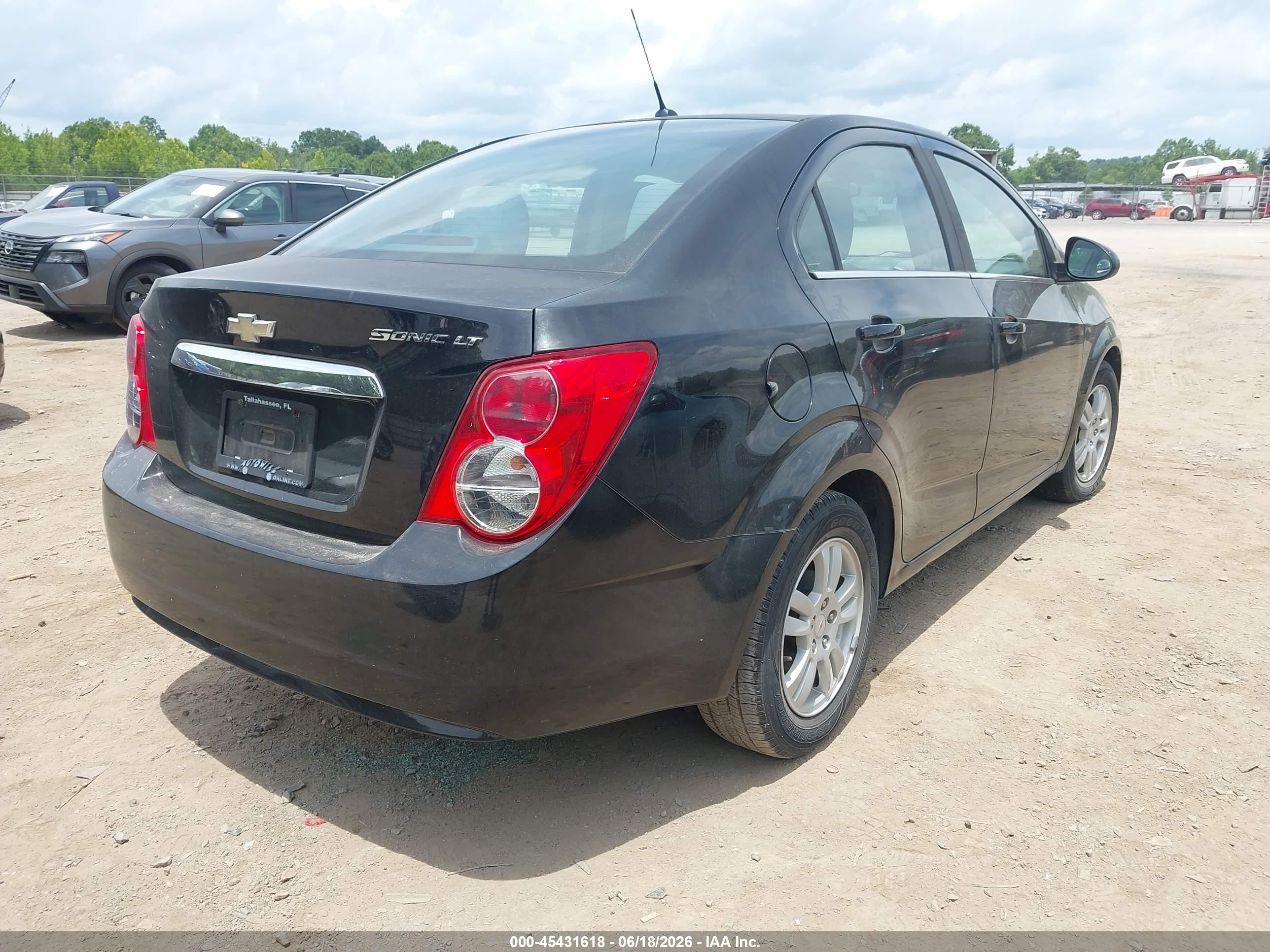 2012 Chevrolet Sonic 2lt Gray vin: 1G1JC5SH8C4104351