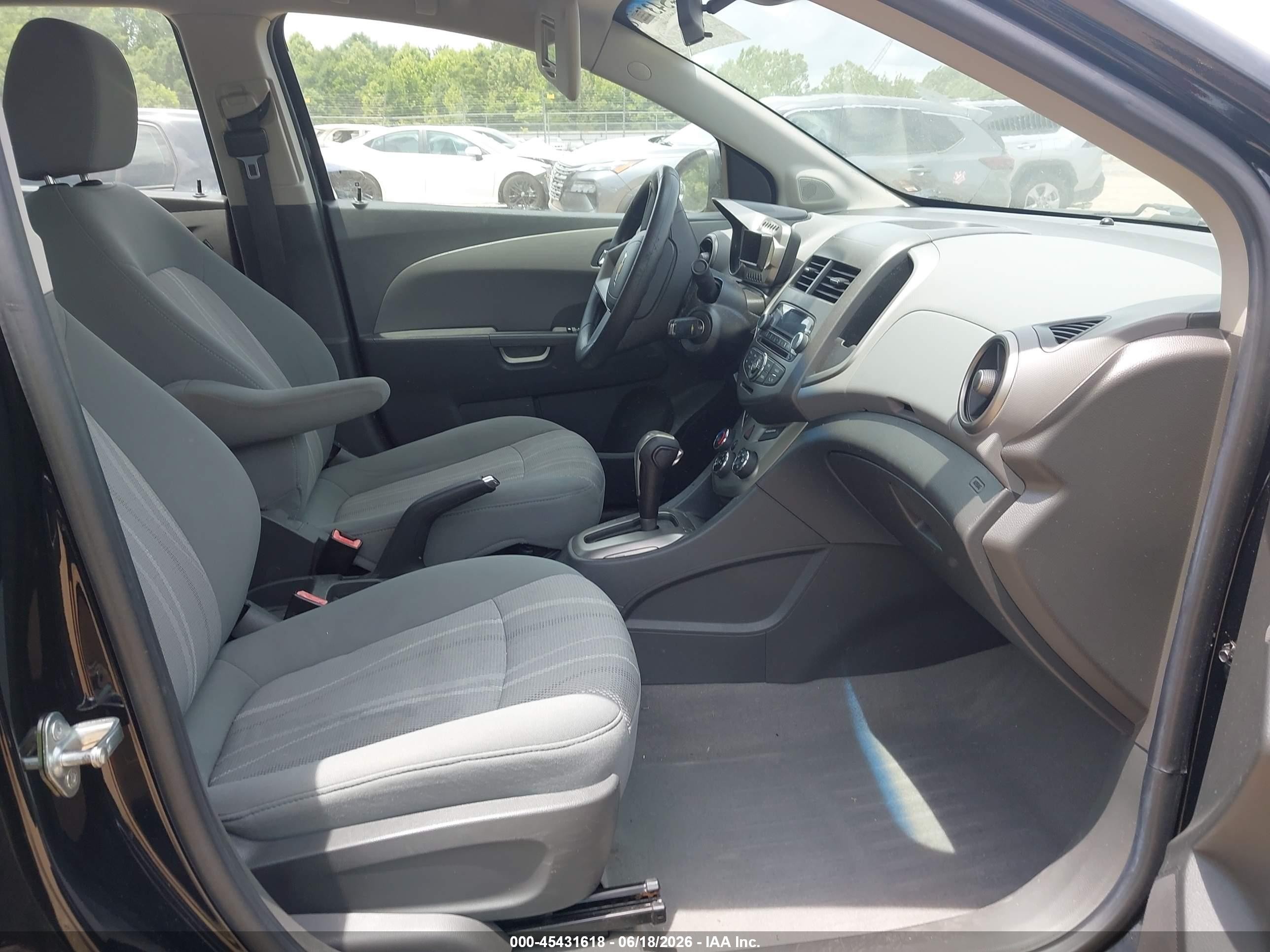 2012 Chevrolet Sonic 2lt Gray vin: 1G1JC5SH8C4104351