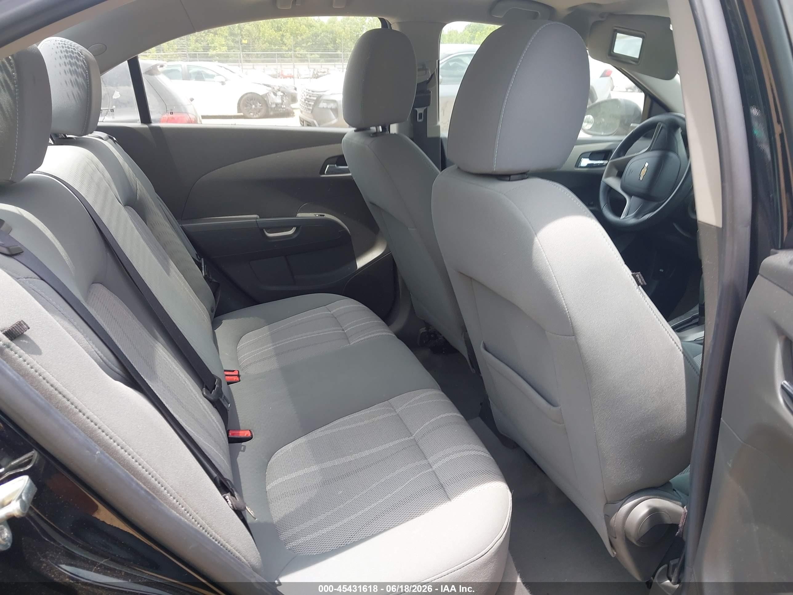 2012 Chevrolet Sonic 2lt Gray vin: 1G1JC5SH8C4104351