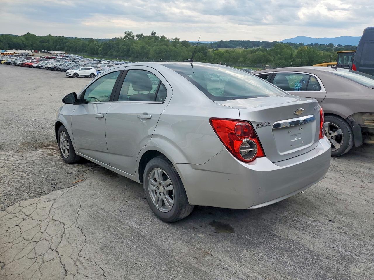 2014 Chevrolet Sonic Lt Silver vin: 1G1JC5SH8E4101971